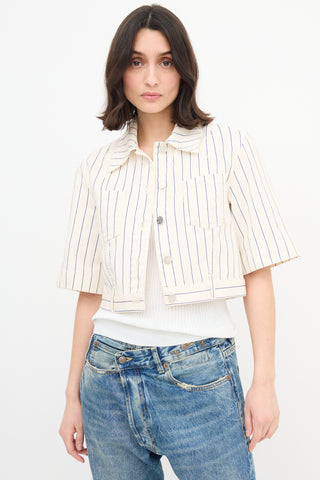 Baum Und Pferdgarten Denim Striped Majsa Shirt