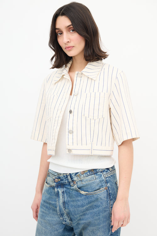 Baum Und Pferdgarten Denim Striped Majsa Shirt