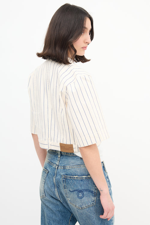 Baum Und Pferdgarten Denim Striped Majsa Shirt