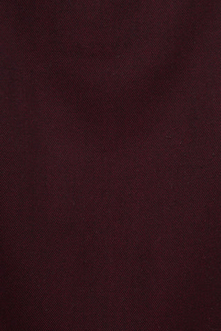 Dirk Bikkembergs RGSBIKK Burgundy 
Black Wool Scarf