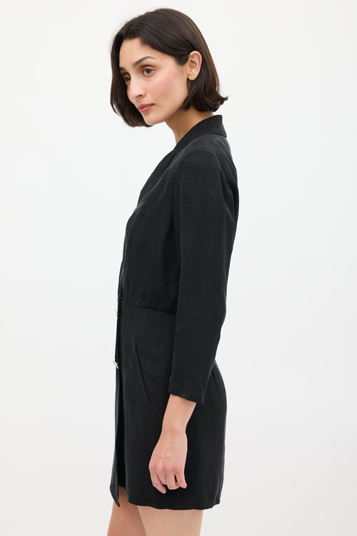 Ba&sh Black Arya Mini Blazer Dress