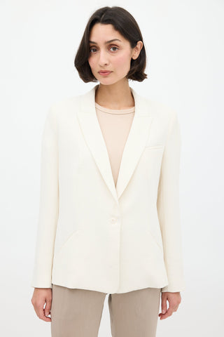 Ba&sh Cream Poni Lady Blazer