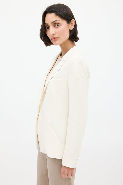 Ba&sh Cream Poni Lady Blazer