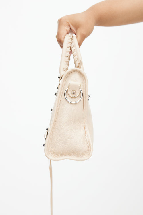 Balenciaga Beige Leather City Bag