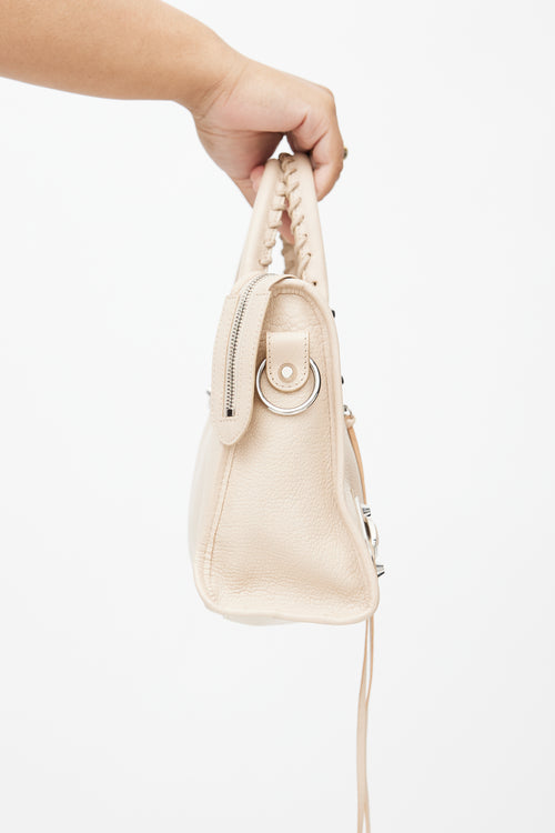 Balenciaga Beige Leather City Bag