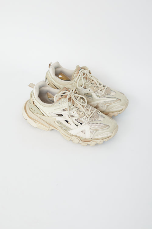 Balenciaga Beige Track 2 Sneaker