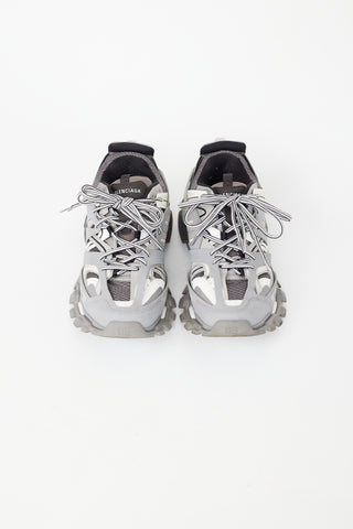 Balenciaga Black 
Grey Track Sneaker