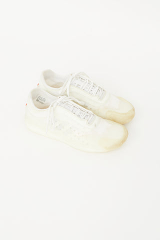 X Adidas White Mesh Luna Rossa Sneaker