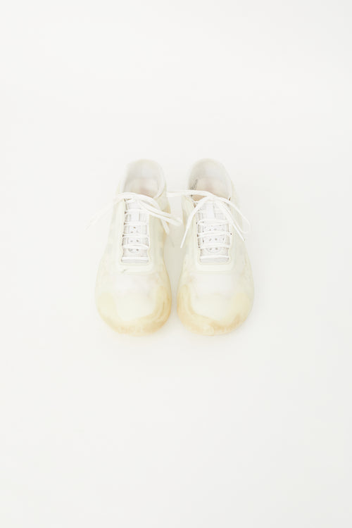 X Adidas White Mesh Luna Rossa Sneaker