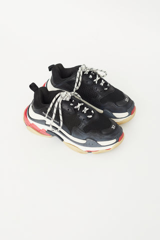 Black 
Red Triple S Sneaker