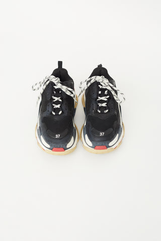 Black 
Red Triple S Sneaker