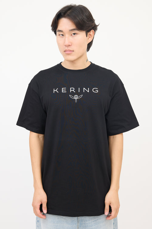 Balenciaga Black Kering Oversized T-Shirt