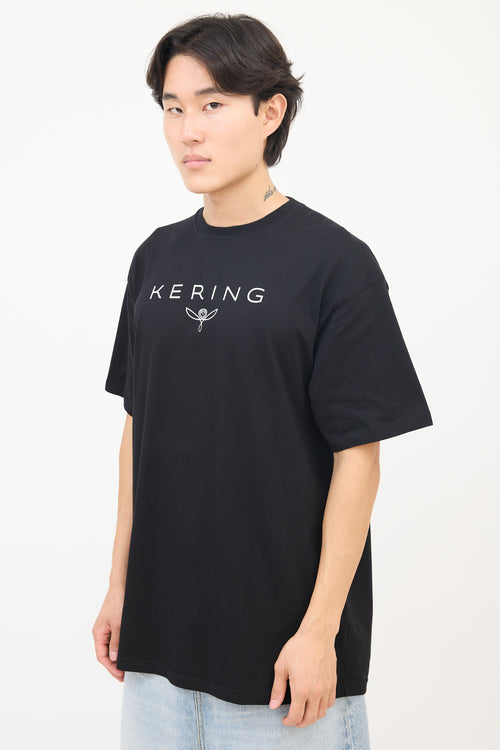 Balenciaga Black Kering Oversized T-Shirt