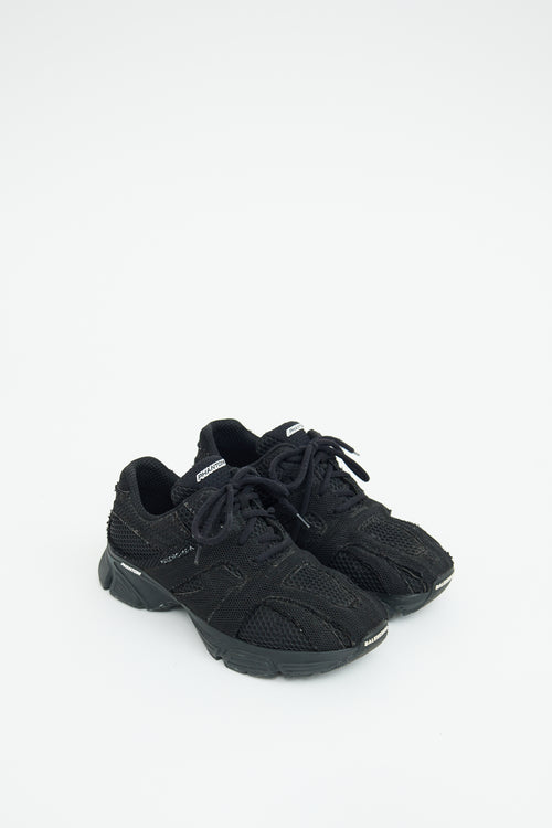 Balenciaga Black Mesh Phantom Sneaker