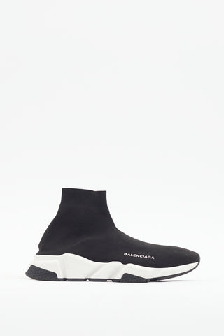 Balenciaga Black Speed Knit Sneaker