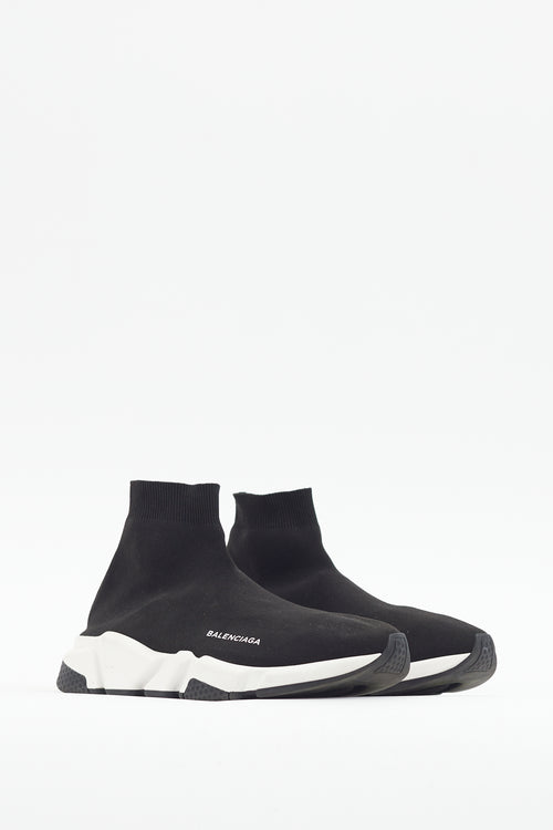 Balenciaga Black Speed Knit Sneaker