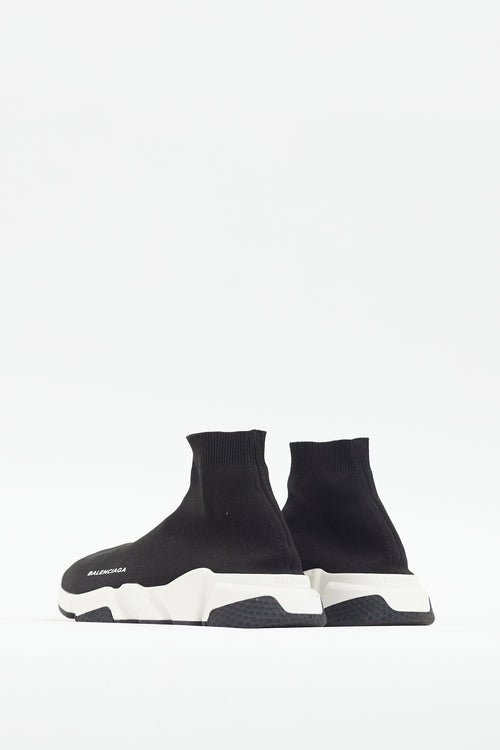 Balenciaga Black Speed Knit Sneaker