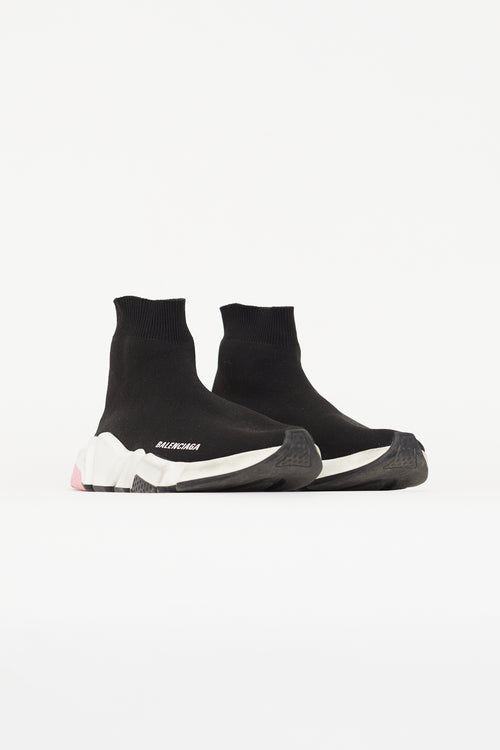 Balenciaga Black Speed Knit Sneaker