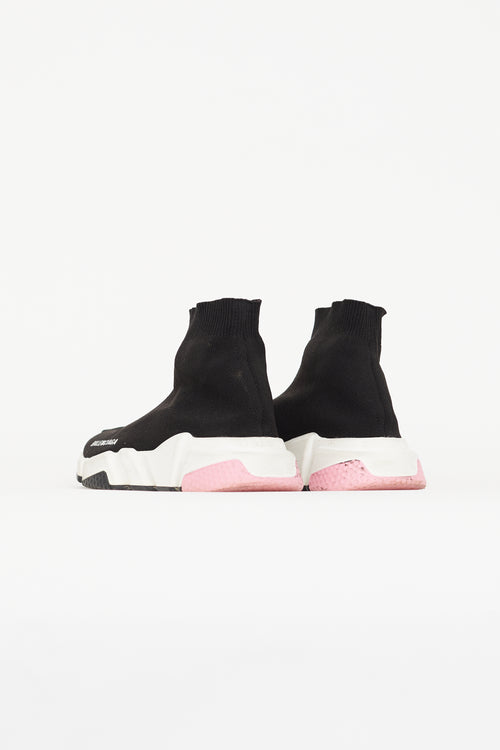 Balenciaga Black Speed Knit Sneaker