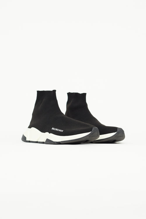 Balenciaga Black Speed Knit Sneaker