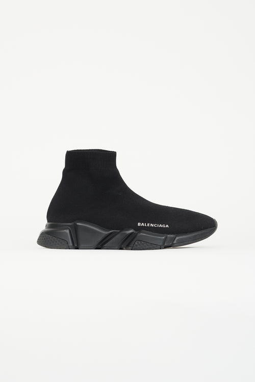 Balenciaga Black Speed Knit Sneaker