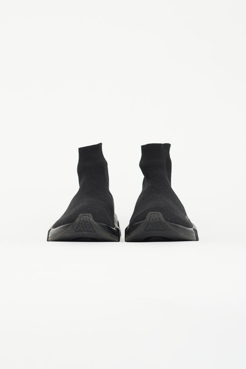 Balenciaga Black Speed Knit Sneaker