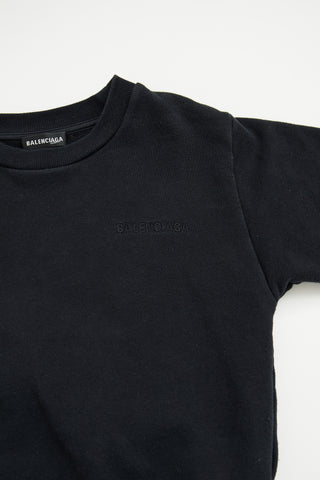 Balenciaga Black Logo Sweater