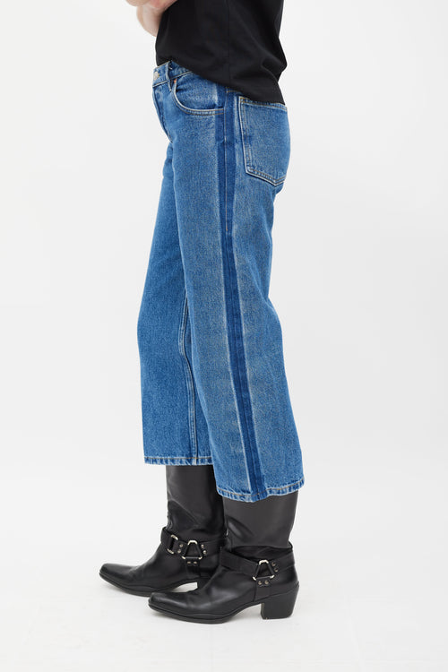 Balenciaga Blue Denim Pants