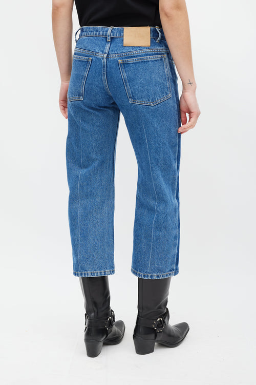 Balenciaga Blue Denim Pants