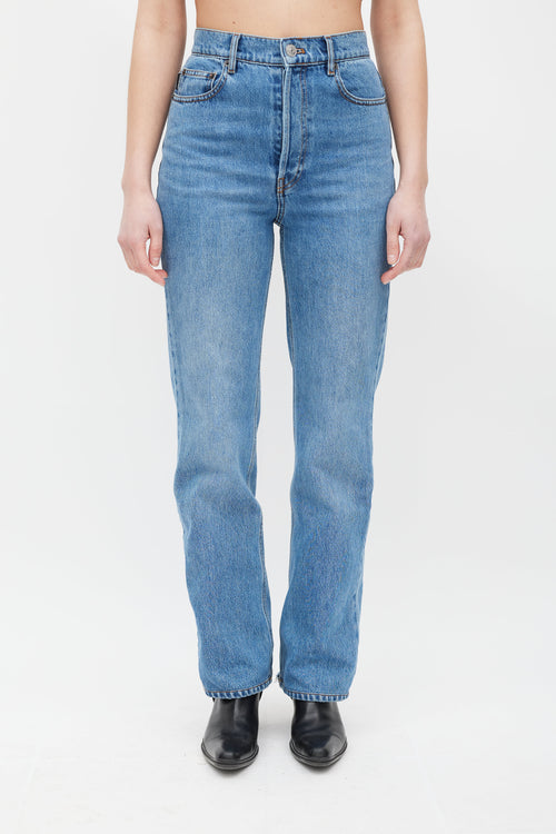 Balenciaga Blue Denim Pants