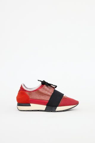 Balenciaga Mesh Race Panelled Sneaker