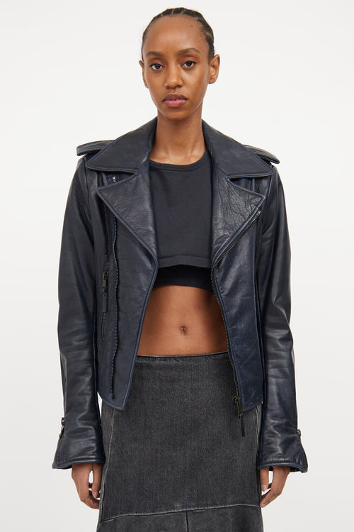 Leather Moto Jacket