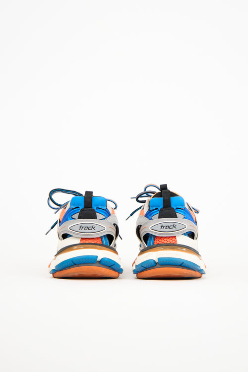 Balenciaga Orange 
Multi Track Sneaker