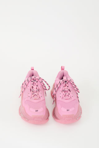 Balenciaga Pink Triple S Sneaker