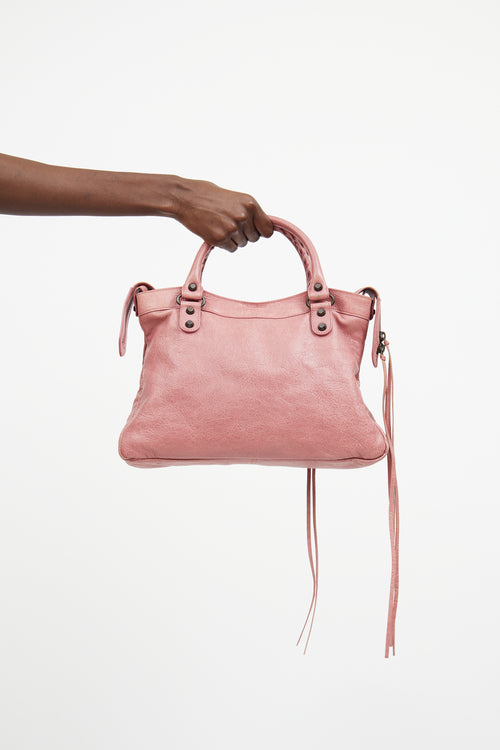 Balenciaga Pink Classic City Bag