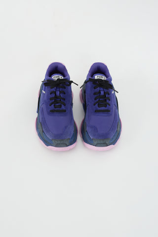 Balenciaga Purple 
Pink Triple S Sneaker