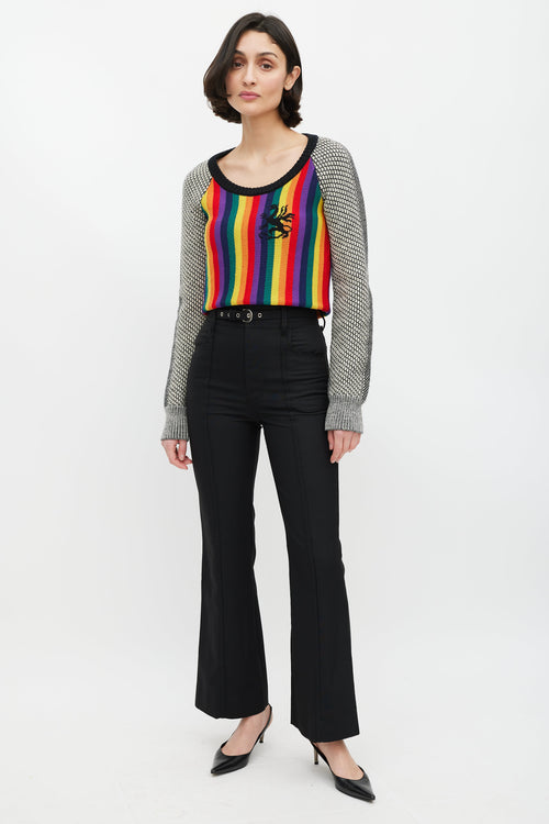 Balenciaga Rainbow Wool Sweater