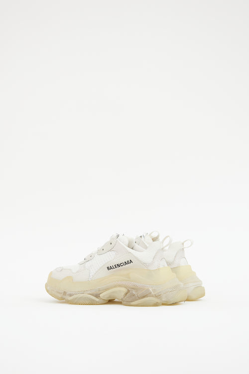 Balenciaga White Triple S  Sneaker