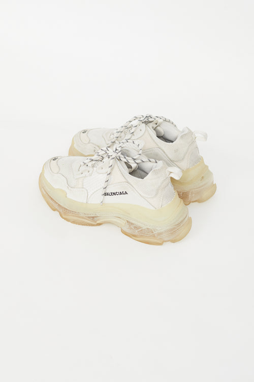 Balenciaga White Triple S Sneaker