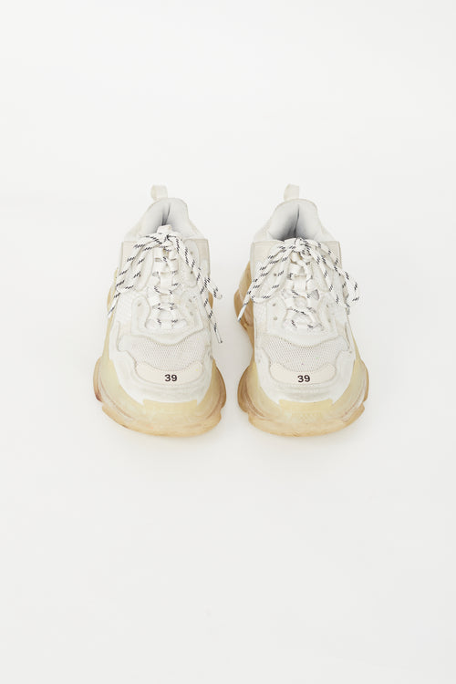 Balenciaga White Triple S Sneaker