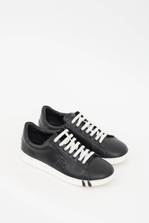 Bally Black Leather Asher Sneaker