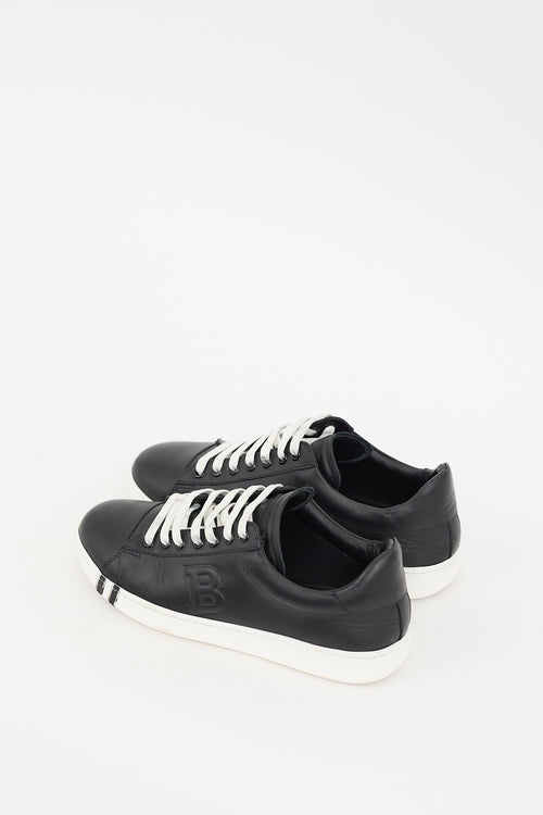 Bally Black Leather Asher Sneaker