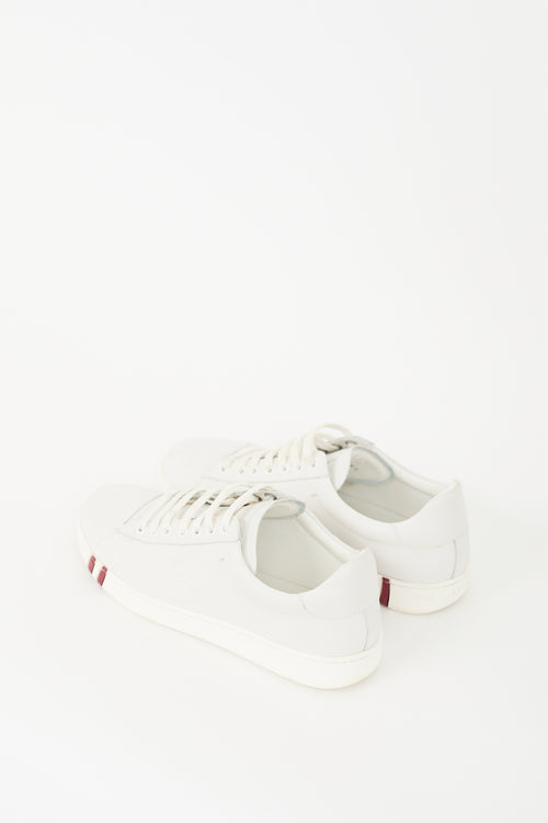 Bally White Leather Asher Sneaker