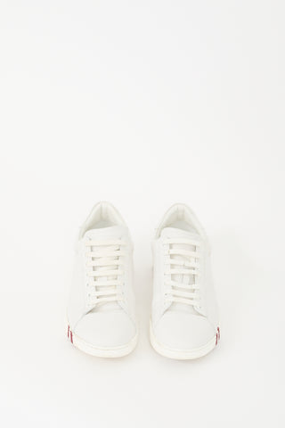 Bally White Leather Asher Sneaker