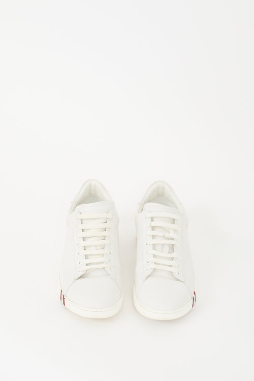 Bally White Leather Asher Sneaker