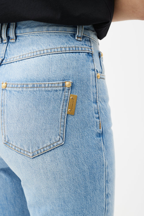 Balmain Blue 
Gold Slim Jeans