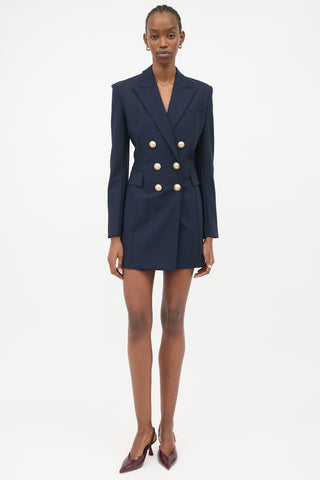 Balmain Double Breasted Blazer Dress