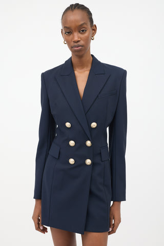 Balmain Double Breasted Blazer Dress