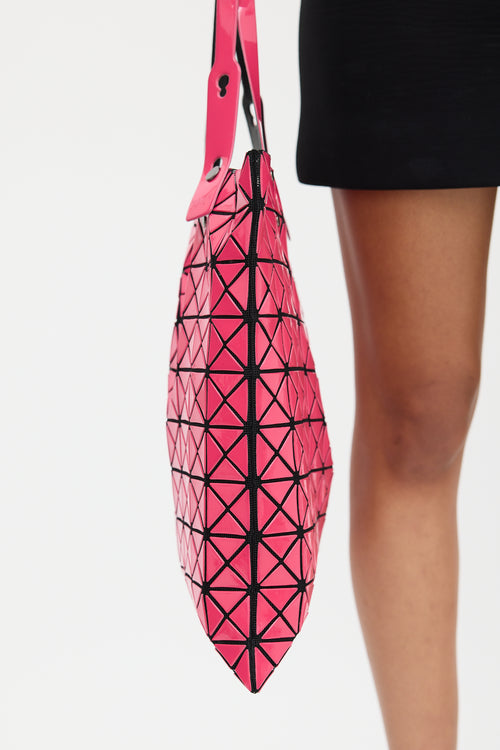 Bao Bao Issey Miyake Pink Lucent Prism Tote Bag