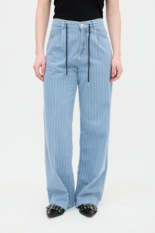 Baum Und Pferdgarten Nanny Drawstring Pinstripe Jeans